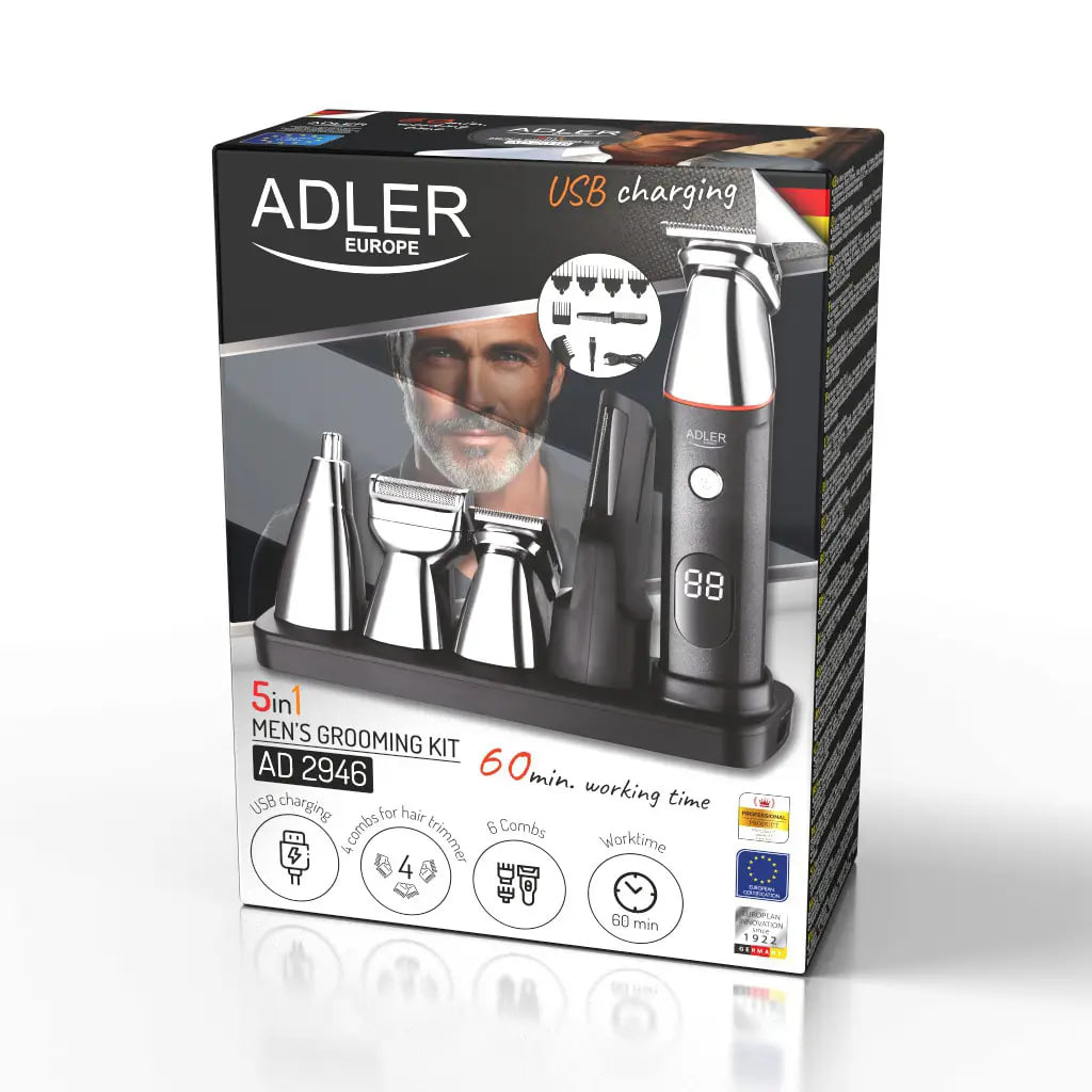 Бездротовий тример Adler AD 2946 5в1 з акумулятором